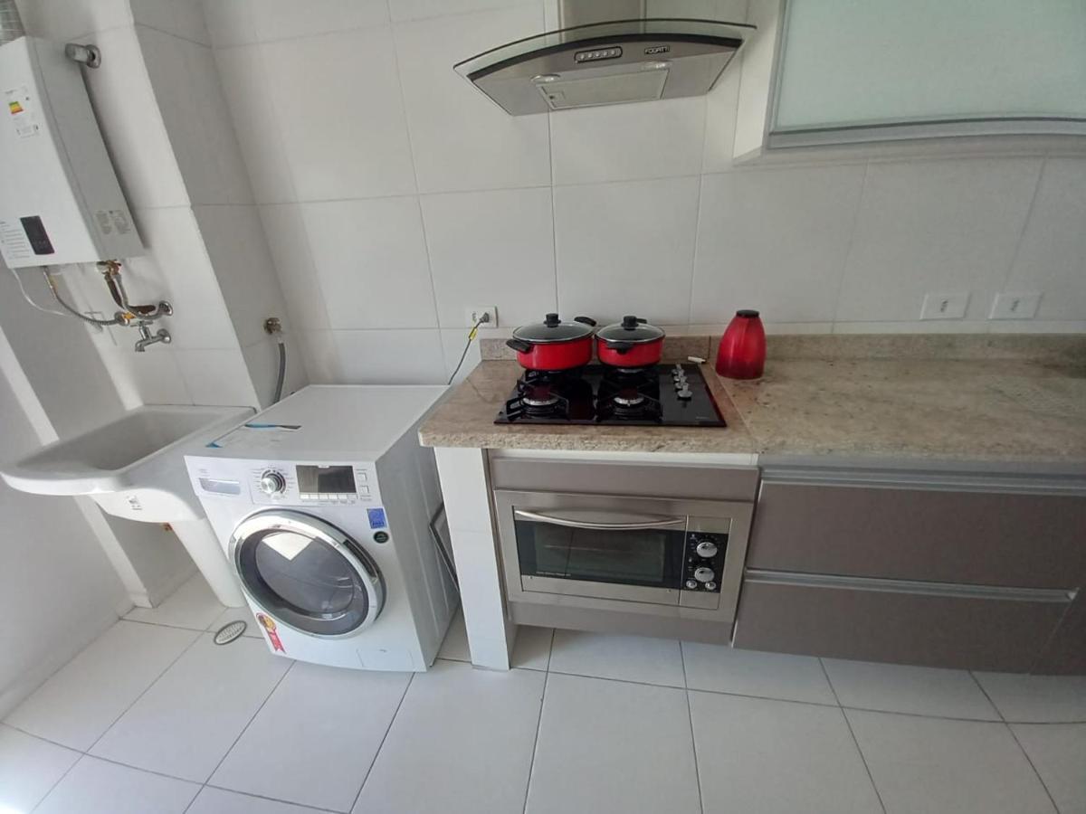 Apto Novo, 2 Quartos, Quadra Praia Em Santos. Appartement Santos  Buitenkant foto